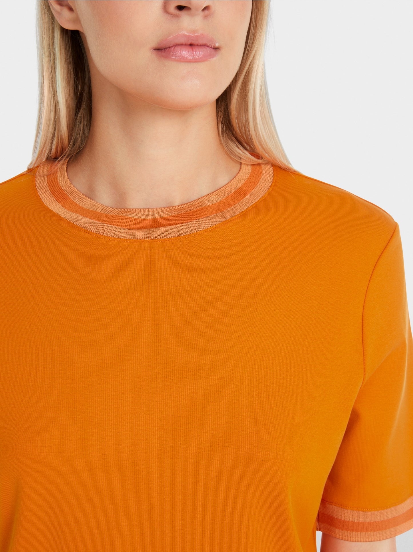 T-shirt made from firm cotton jersey