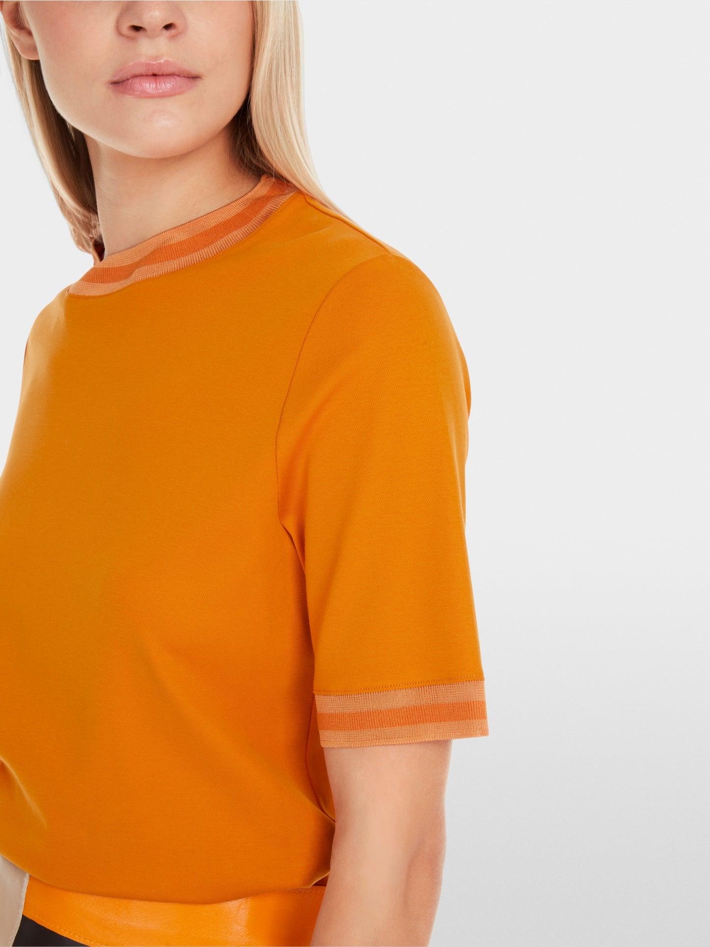 T-shirt made from firm cotton jersey