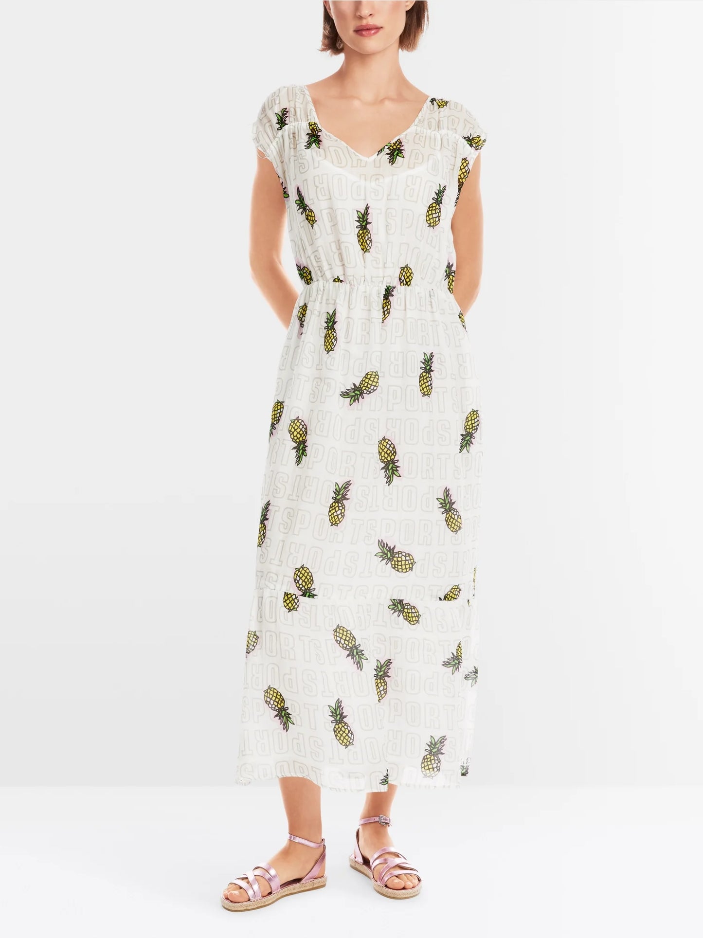 Lightweight V-neck dress