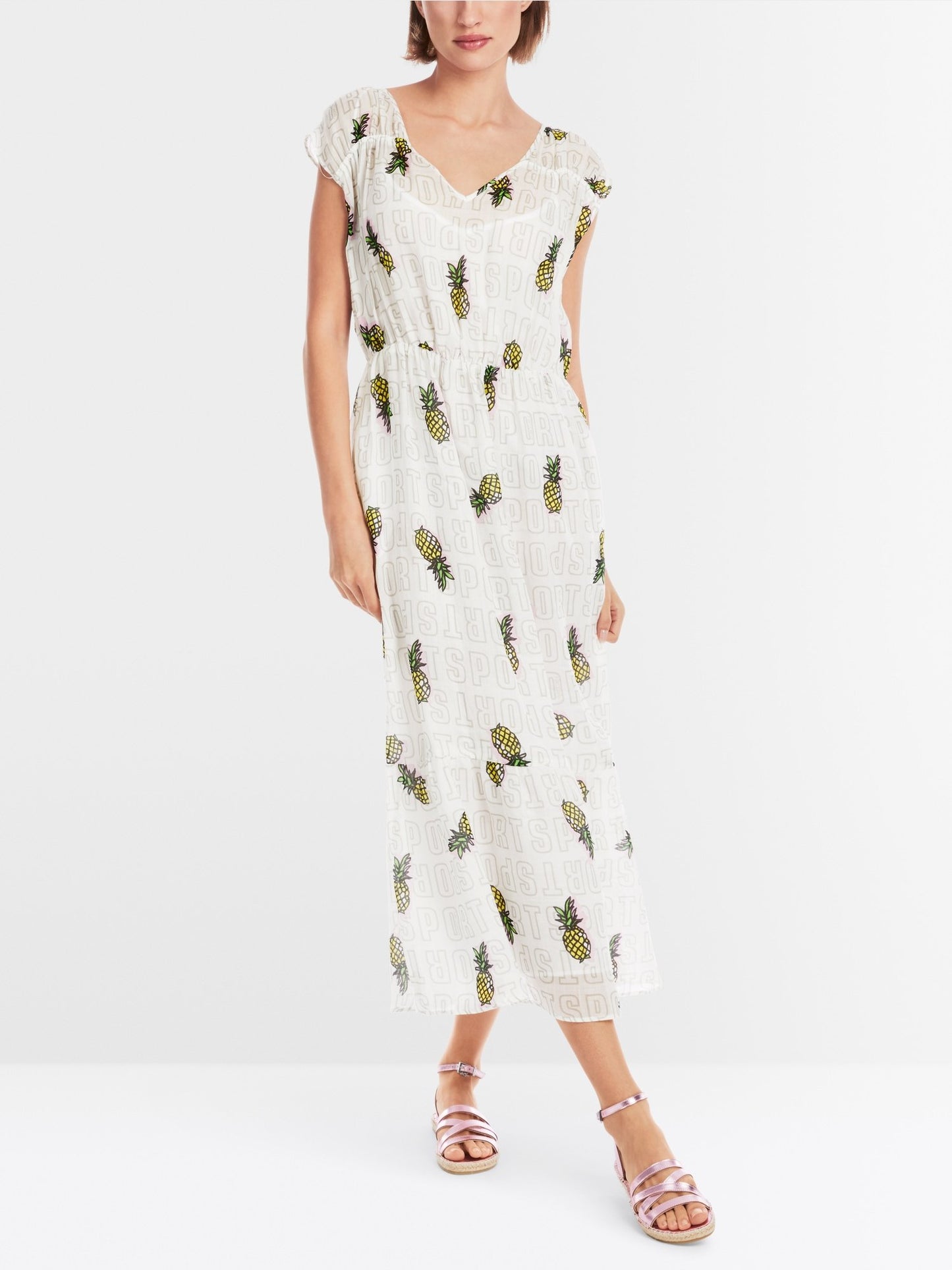 Lightweight V-neck dress