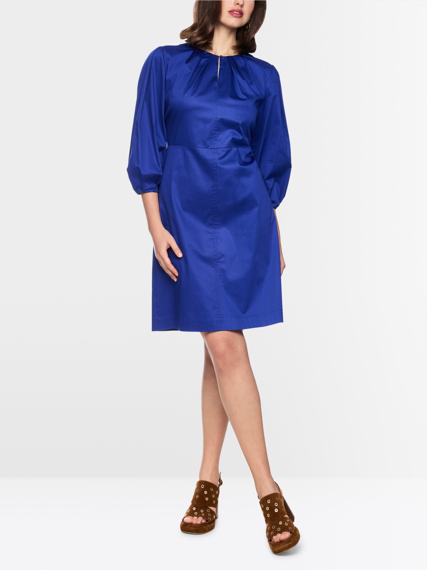 Mini dress made from stretch cotton