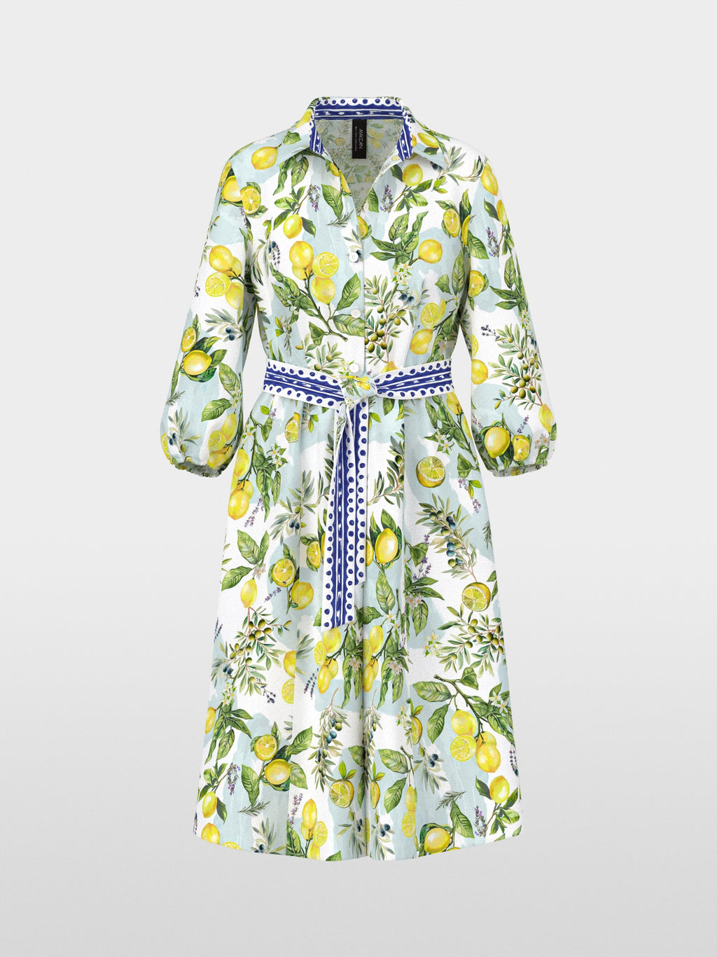 Midi cotton print dress