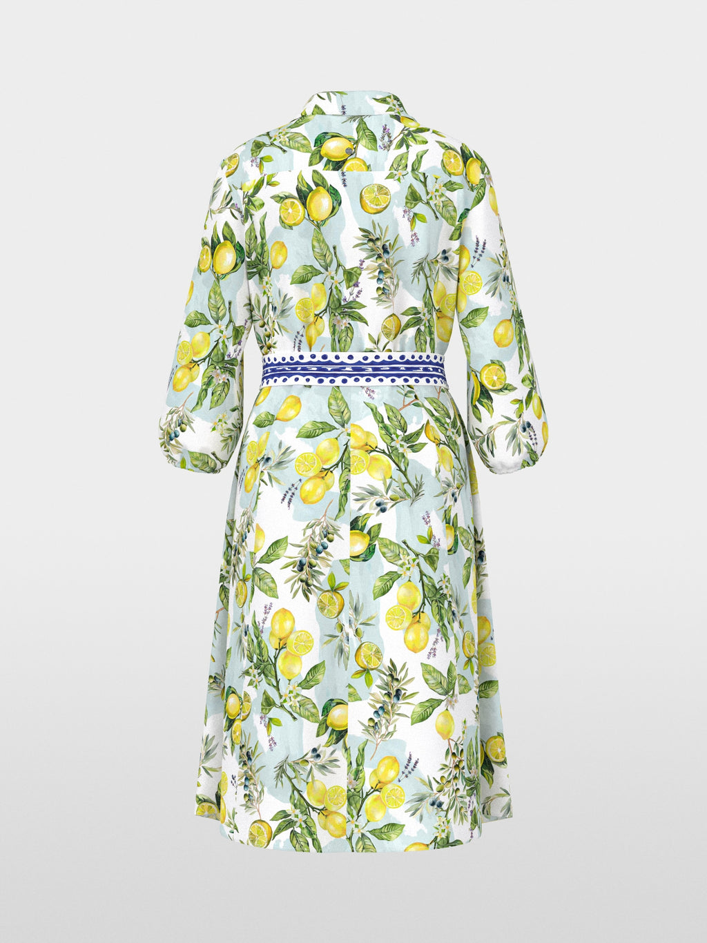 Midi cotton print dress