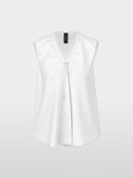 Vibrant top with pleating