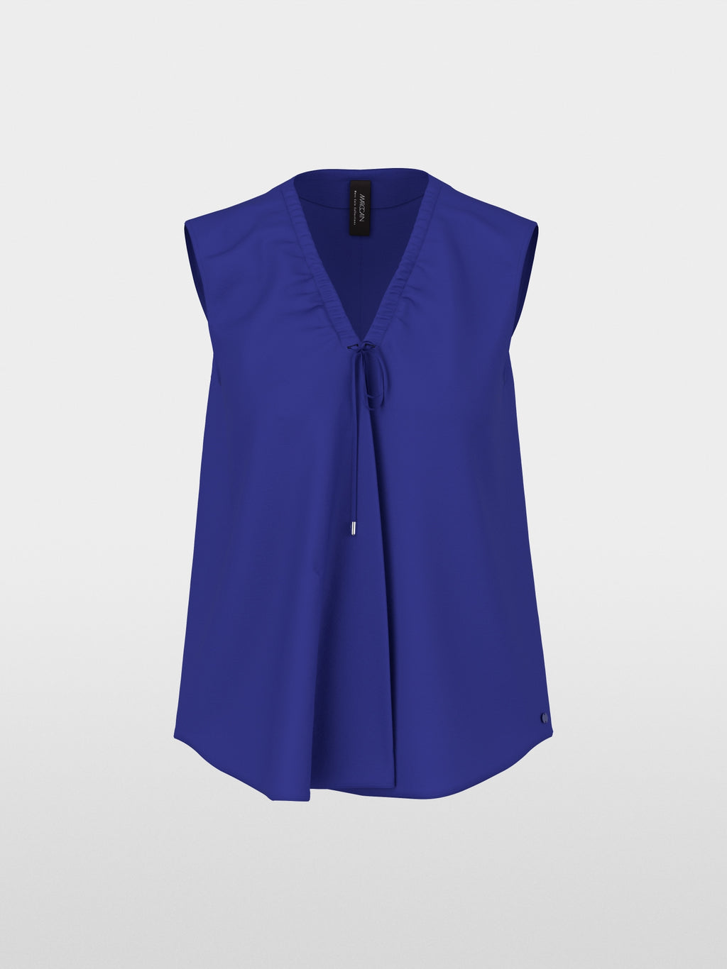Vibrant top with pleating