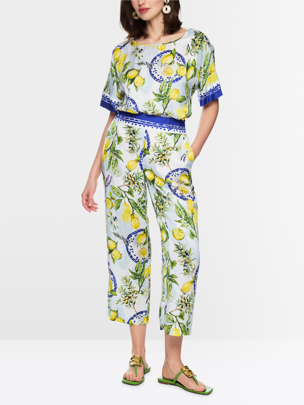 WASHINGTON printed trousers