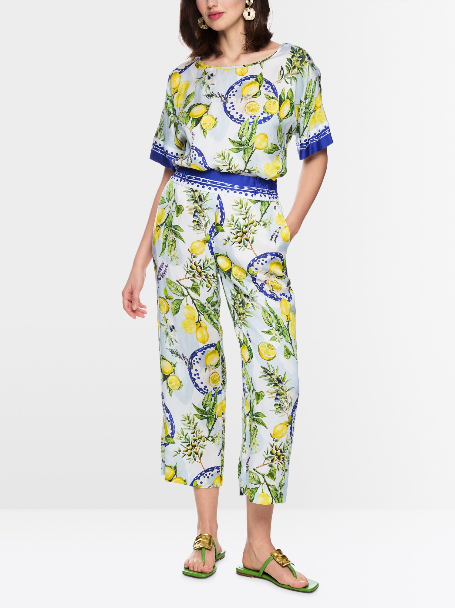 WASHINGTON printed trousers