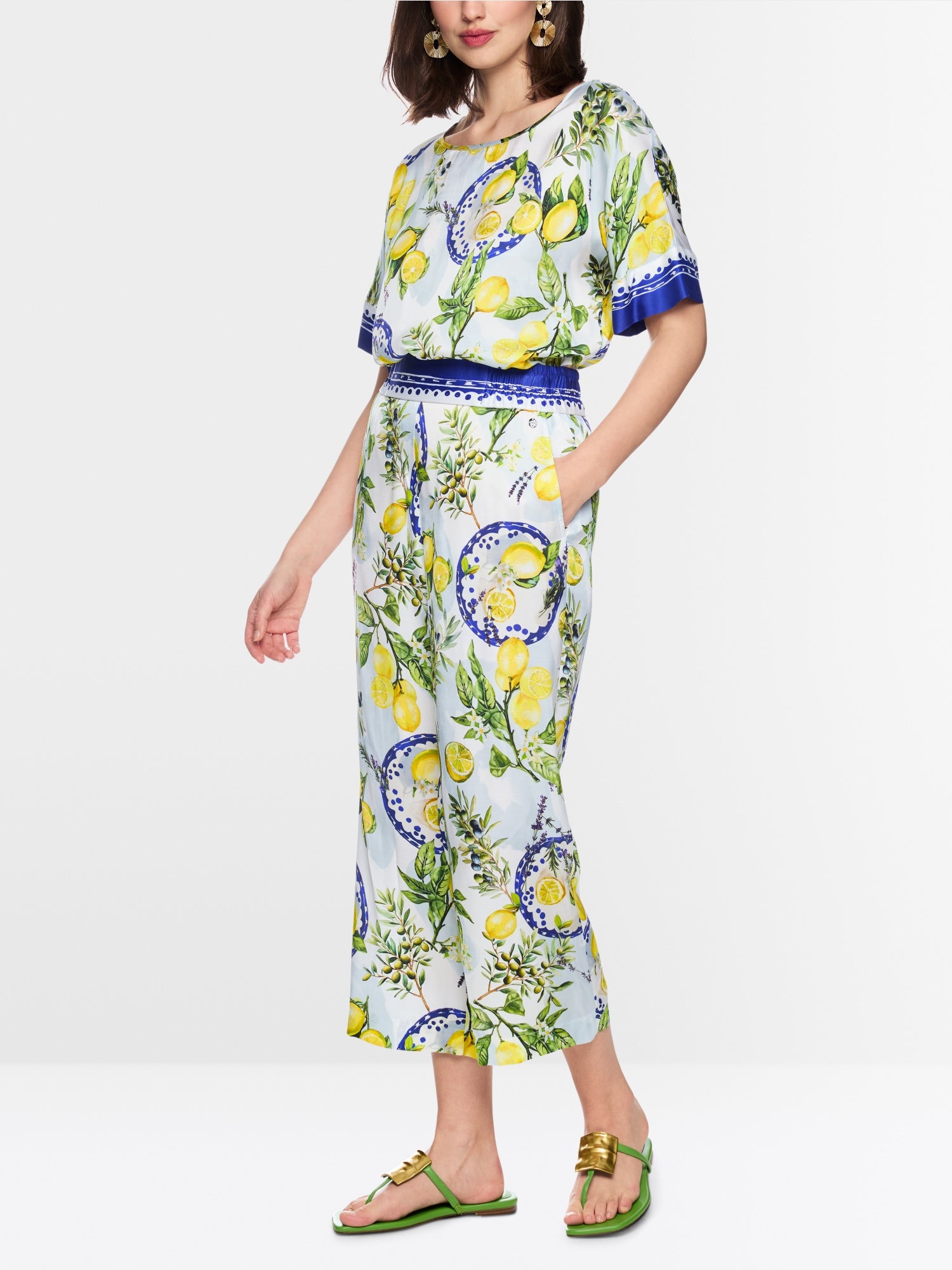 WASHINGTON printed trousers