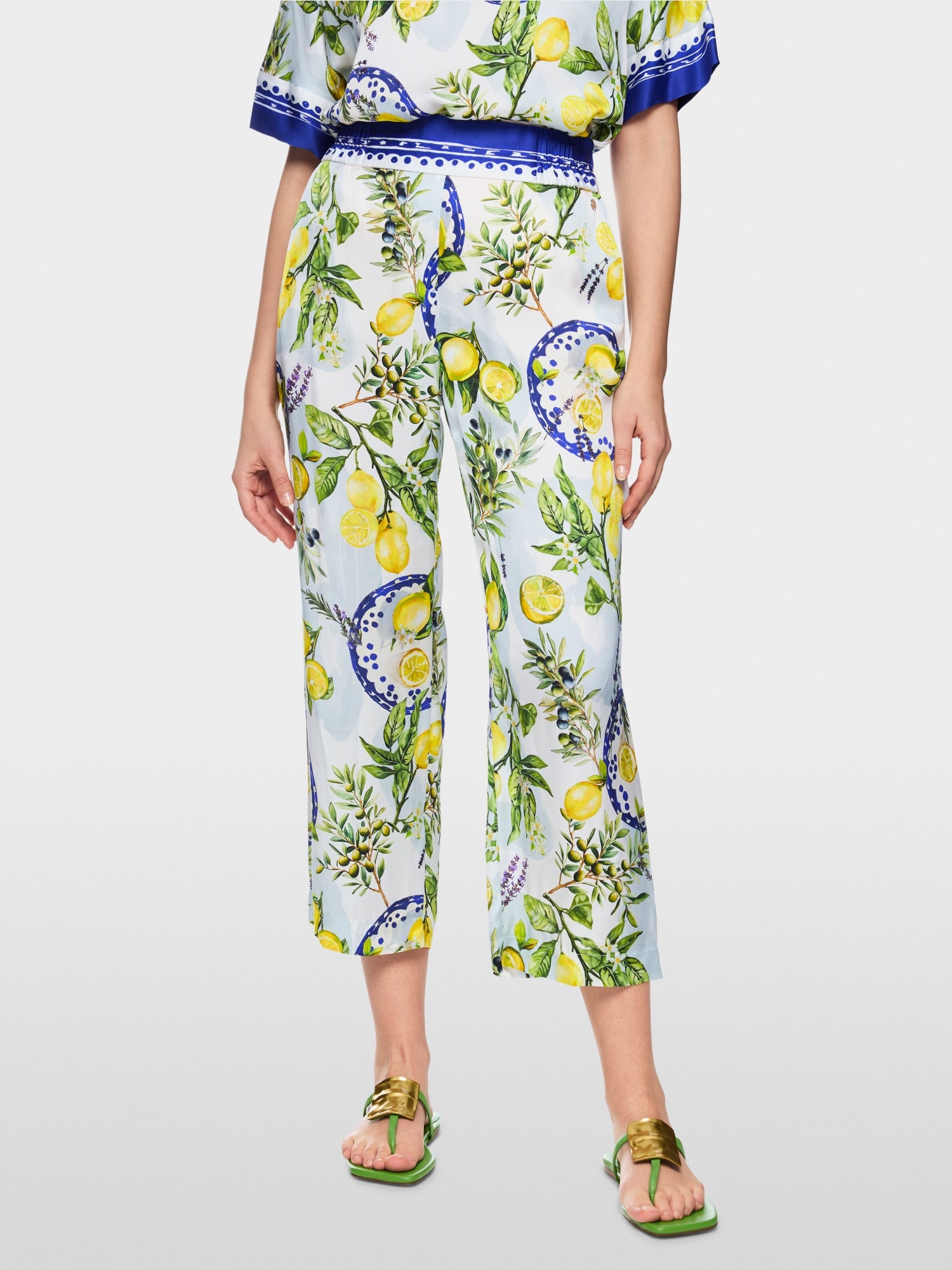 WASHINGTON printed trousers