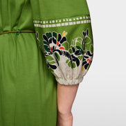 Dress with flowers print