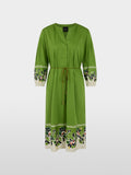 Dress with flowers print
