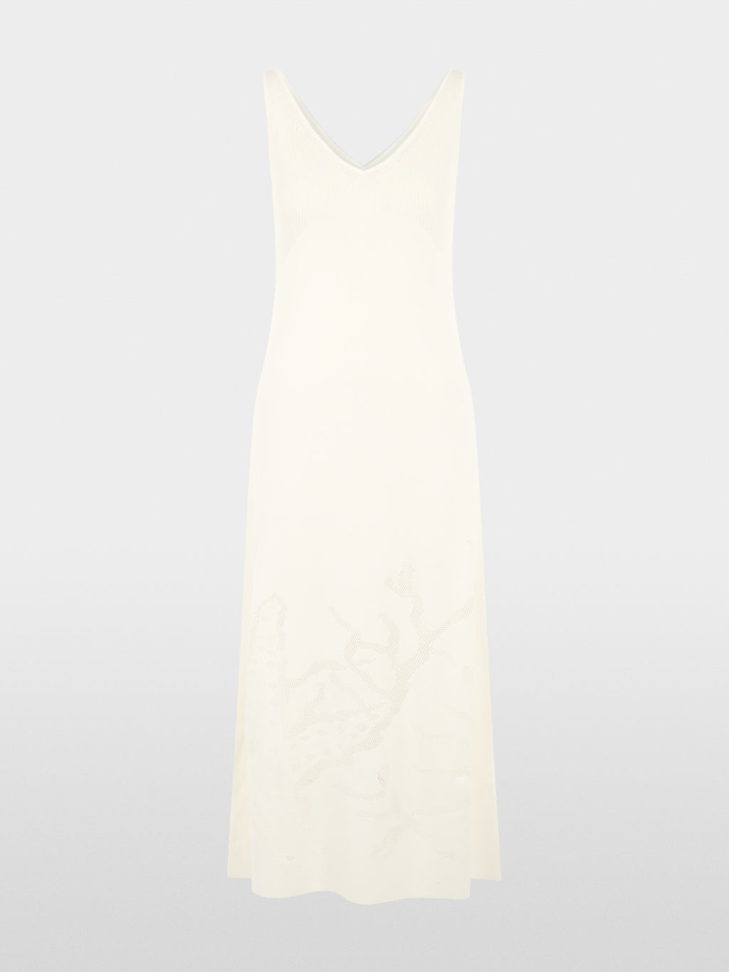 Fine-knit maxi dress in viscose