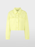 Short stretch cotton denim jacket