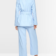 Caban jacket with belt