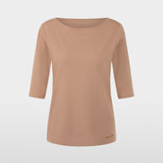 Half-sleeved T-shirt with ribbon details