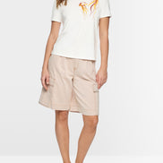 Cotton shirt with jellyfish motif