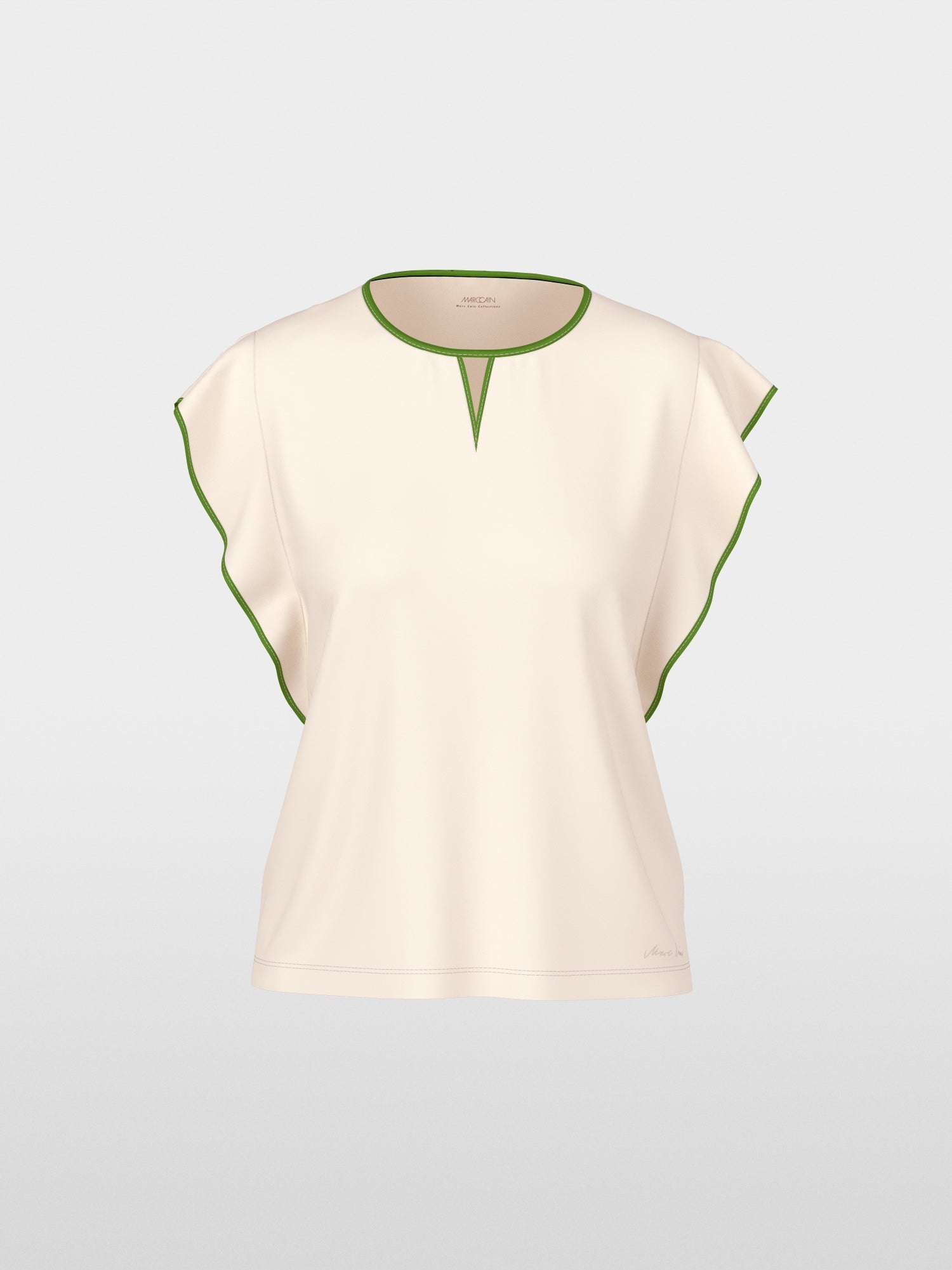 Feminine cotton stretch shirt