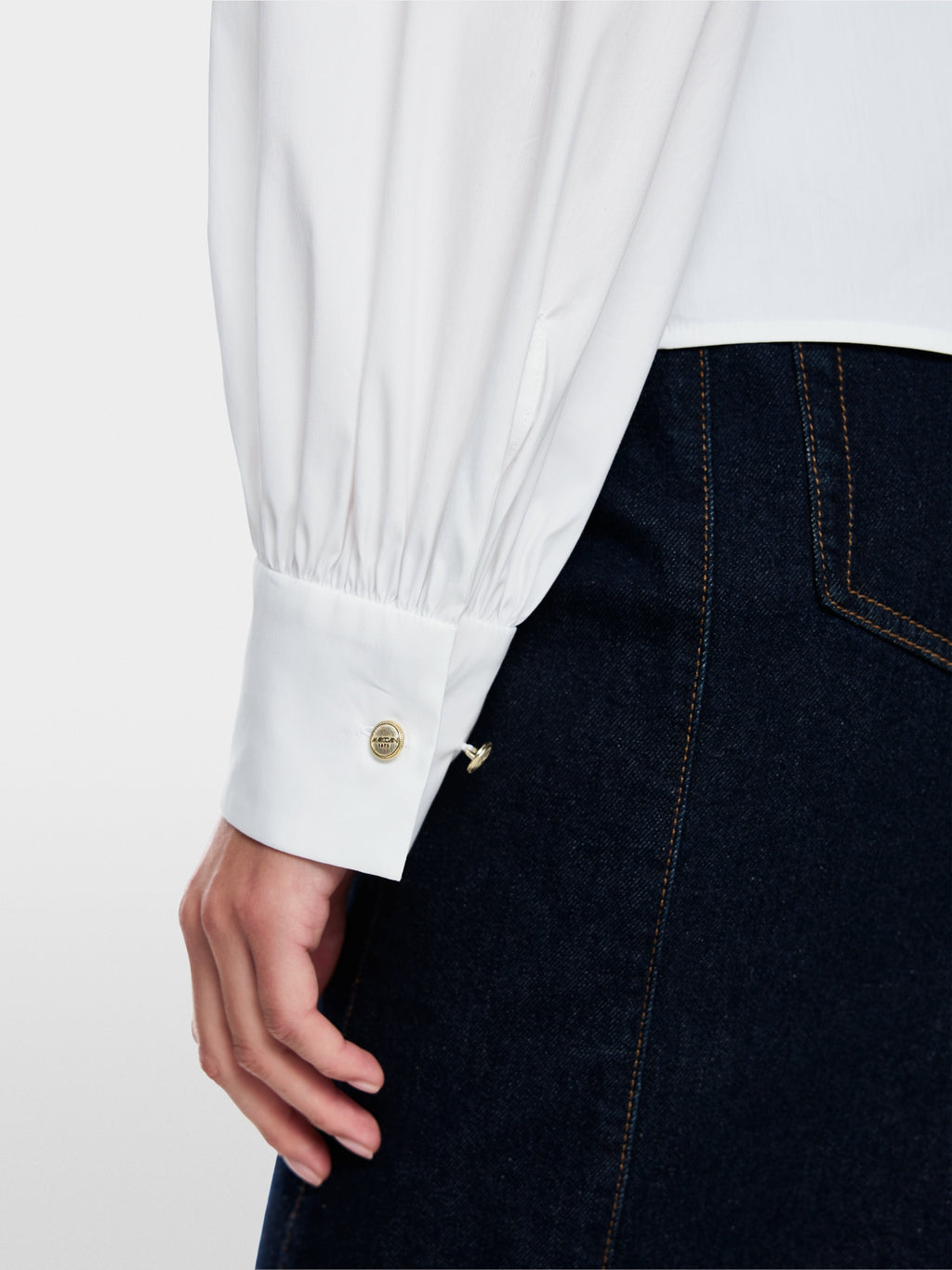 White blouse with upgrade