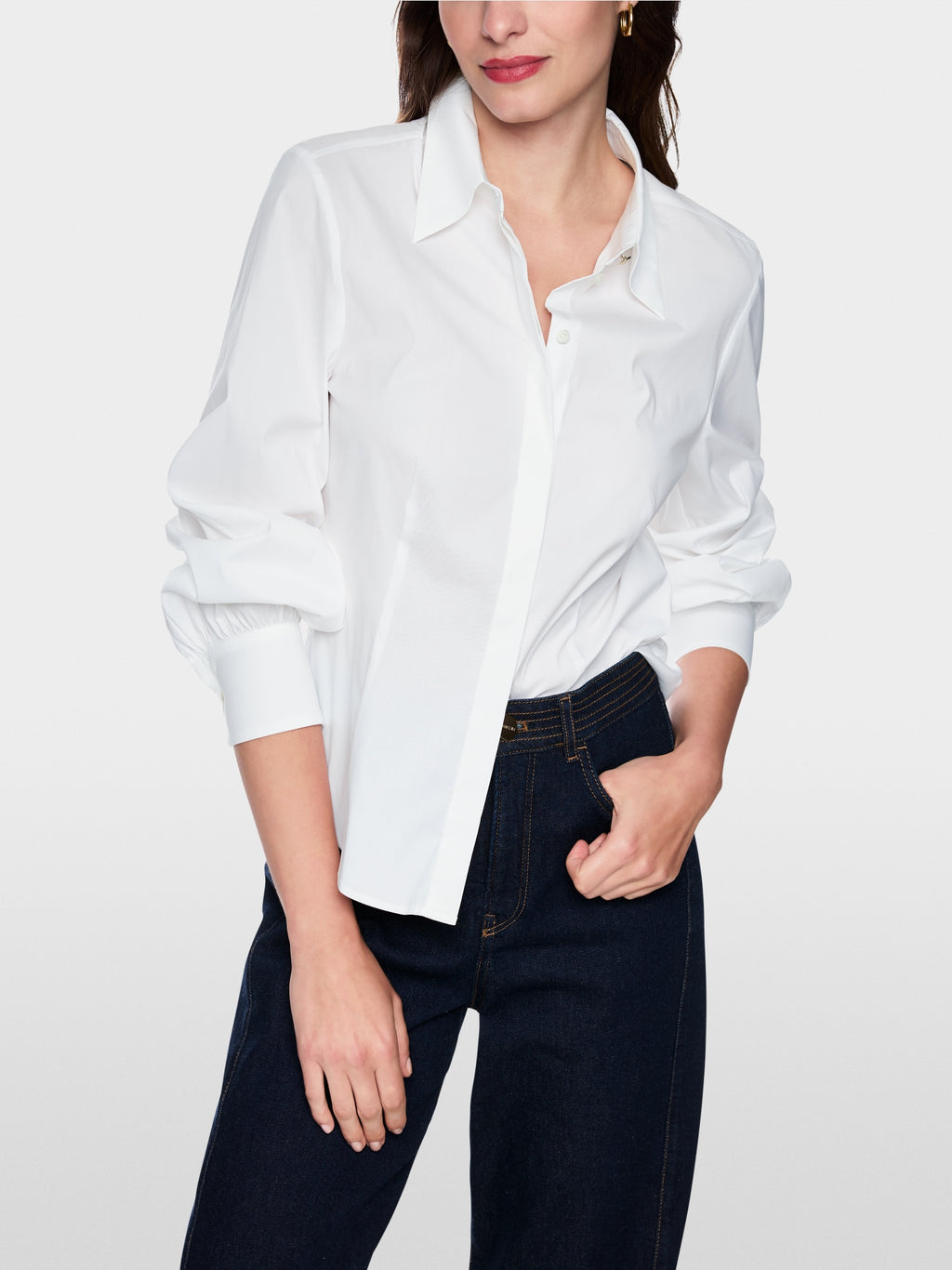 White blouse with upgrade