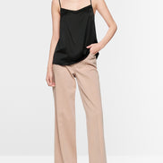 Elegant strap top with lace