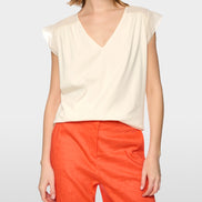 Cotton stretch top