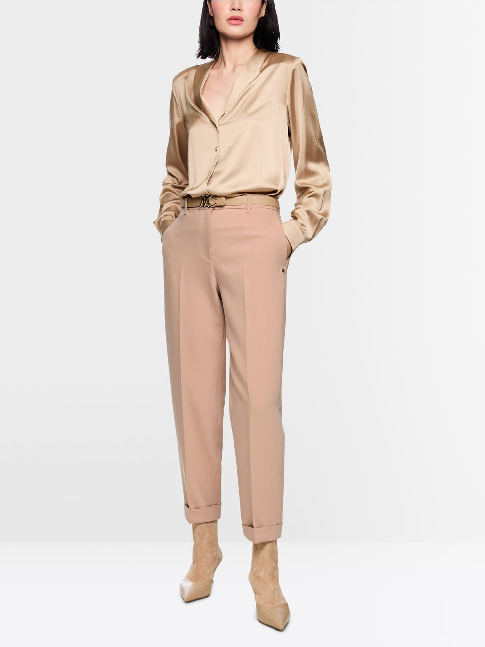 FORDON feminine fit fabric trousers