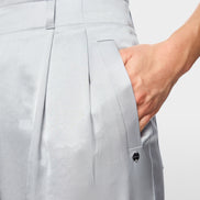 WICHTIA wide fit pleated trousers