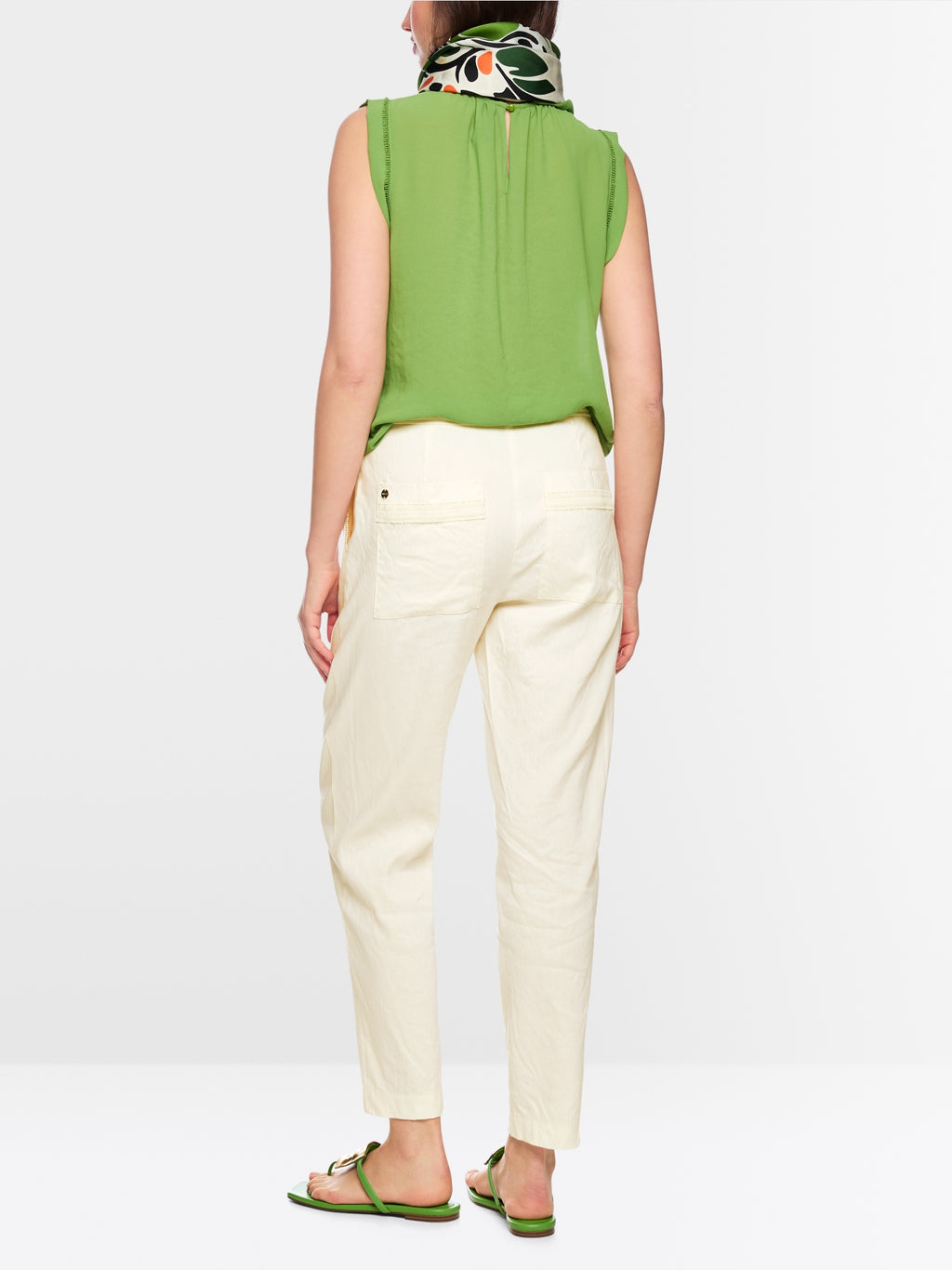 FORDON linen-viscose trousers
