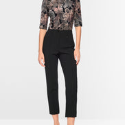SYDNEY slim fit pants with crease