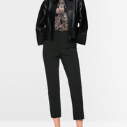 SYDNEY slim fit pants with crease