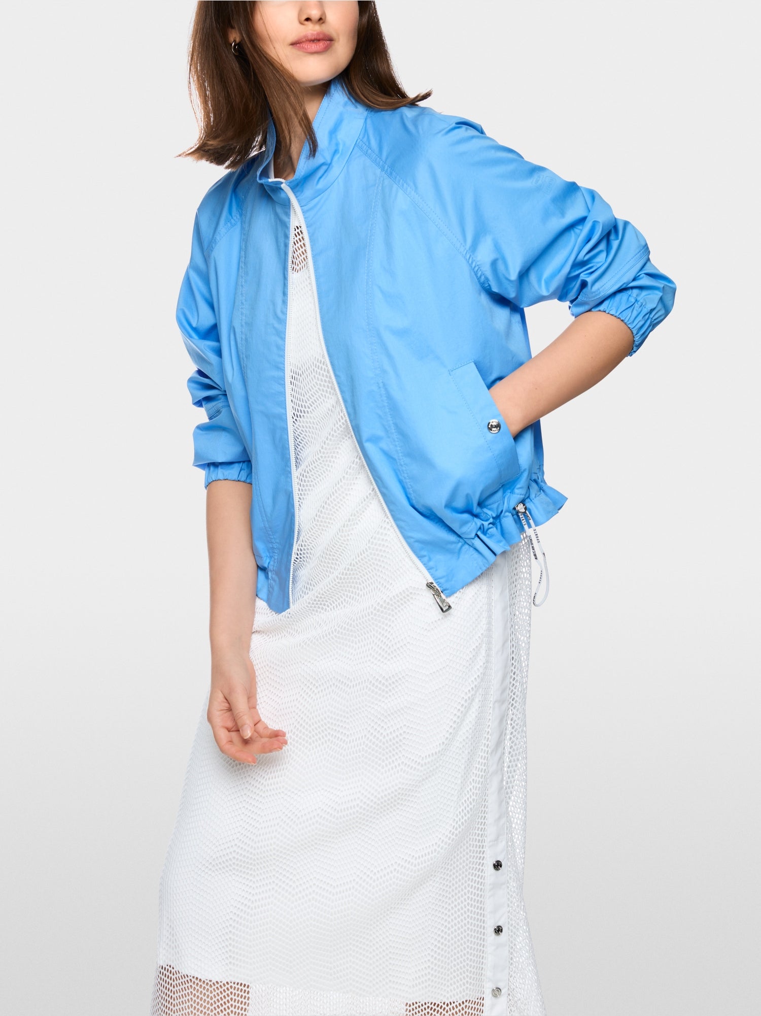 Sporty bomber jacket