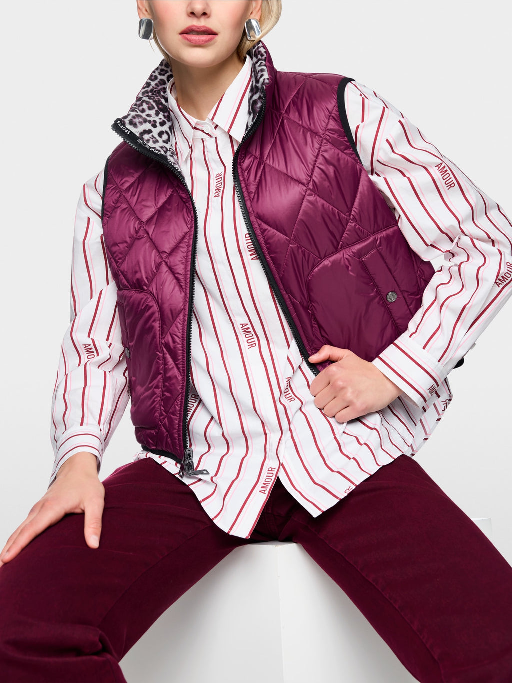 ‘Rethink Together’ reversible waistcoat