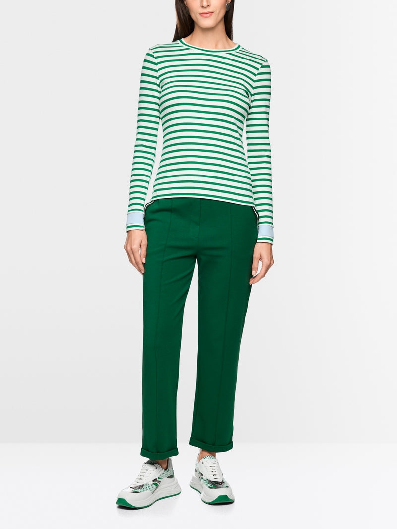 Slim-fit striped shirt