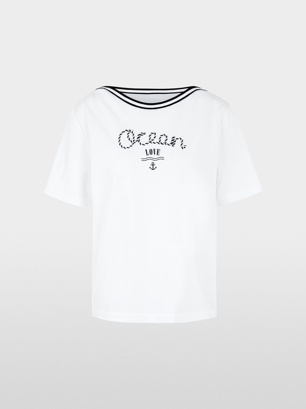 T-shirt with maritime print