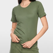 Ribbed T-shirt
