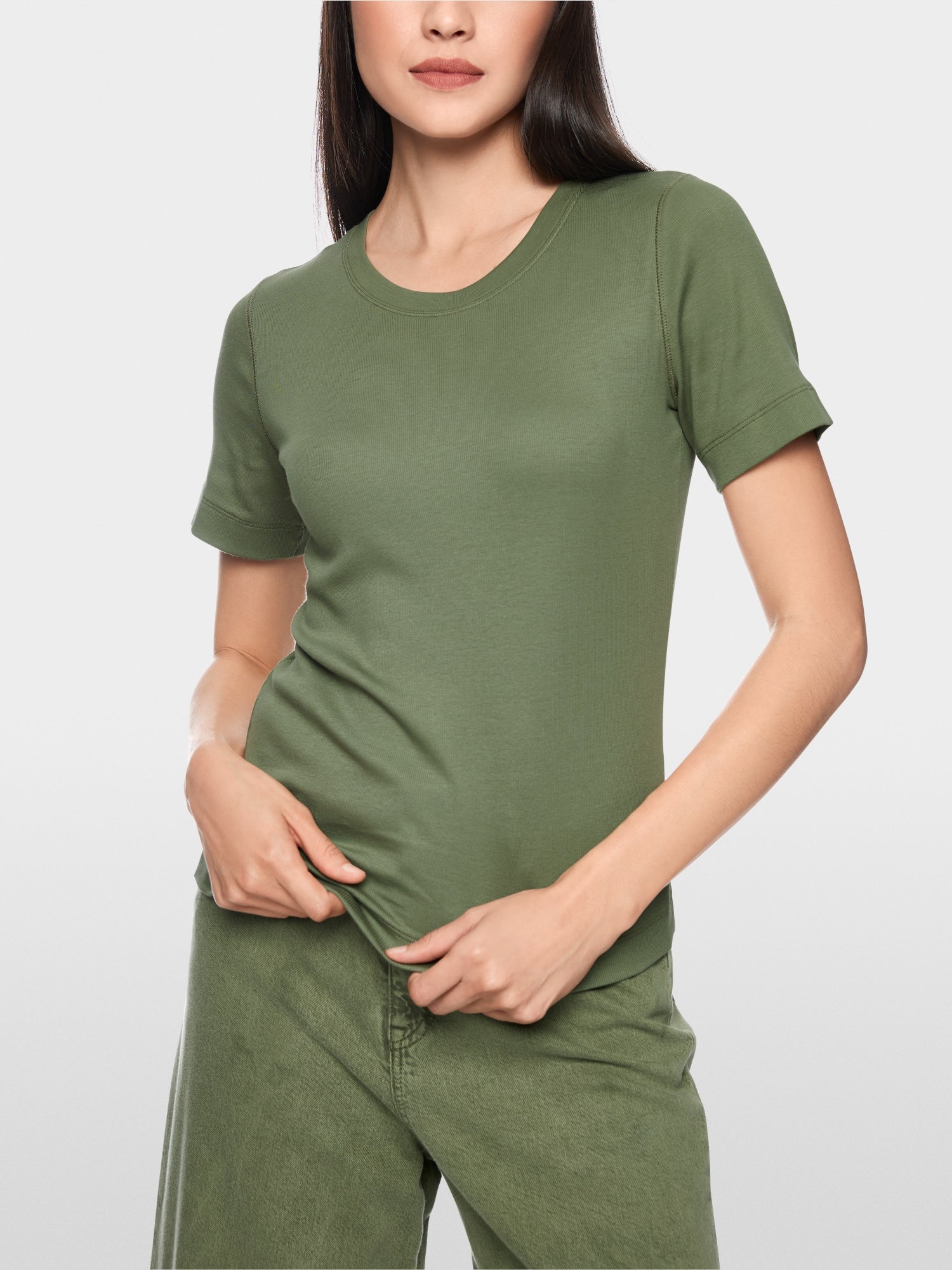 Ribbed T-shirt