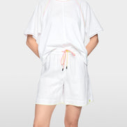Casual T-shirt with raglan sleeves