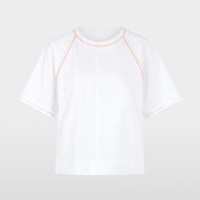 Casual T-shirt with raglan sleeves
