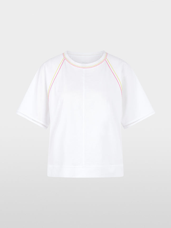 Casual T-shirt with raglan sleeves