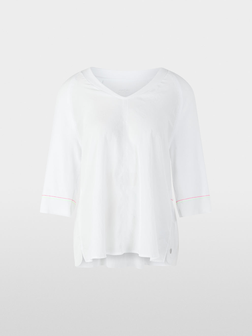 Blouse shirt with 3/4 raglan sleeves