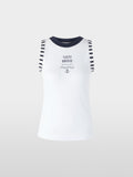 Top with maritime print