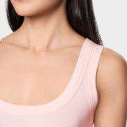 Basic top made from stretch cotton