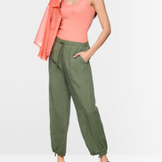 Basic top made from stretch cotton