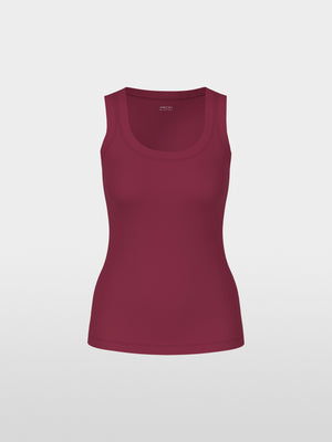 Basic top made from stretch cotton