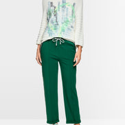 FRIA pull-on trousers in cotton blend
