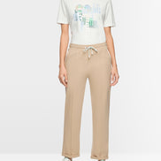 FRIA pull-on trousers in cotton blend