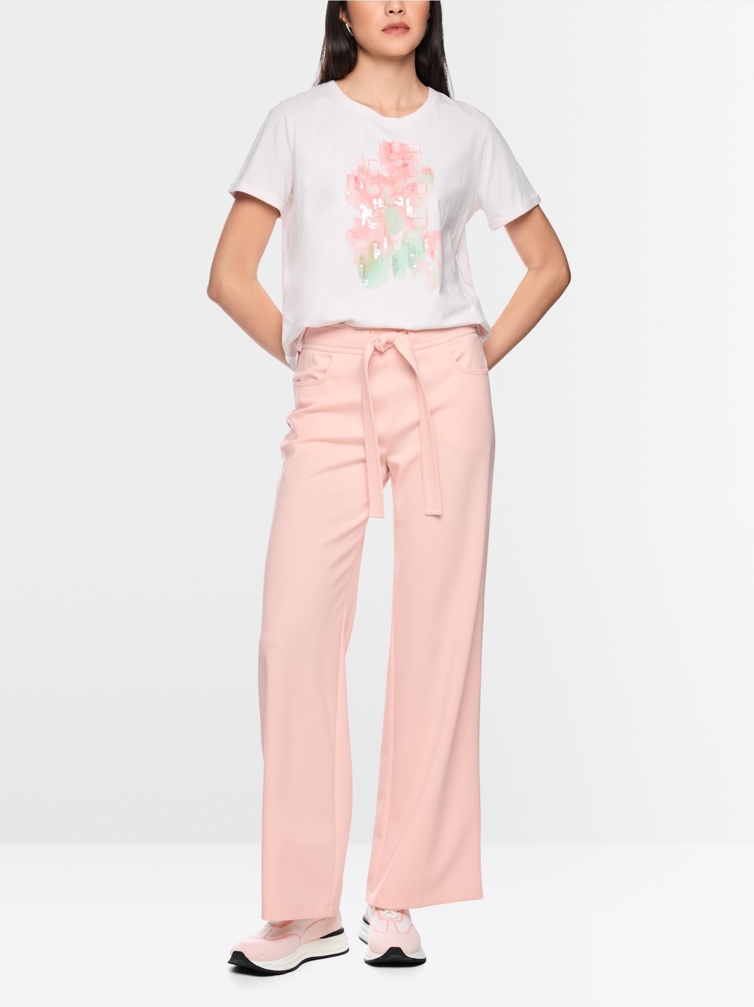 WELKOM wide-cut trousers