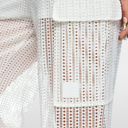 WASHINGTON hole pattern trousers
