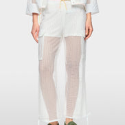 WASHINGTON hole pattern trousers