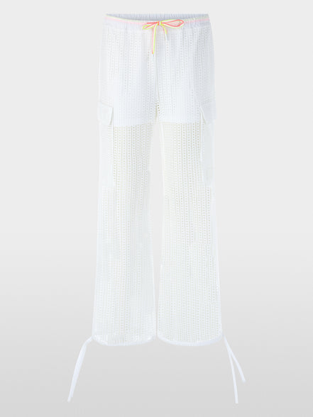 WASHINGTON hole pattern trousers